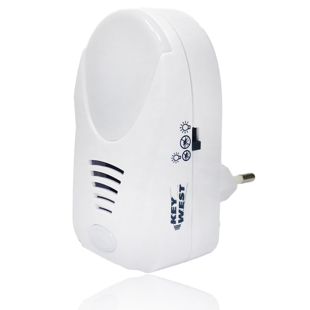 Encontraproduto.com.br - Repelente Eletrônico Pernilongos Ratos Morcegos Luz Noturna 6953 DNI
