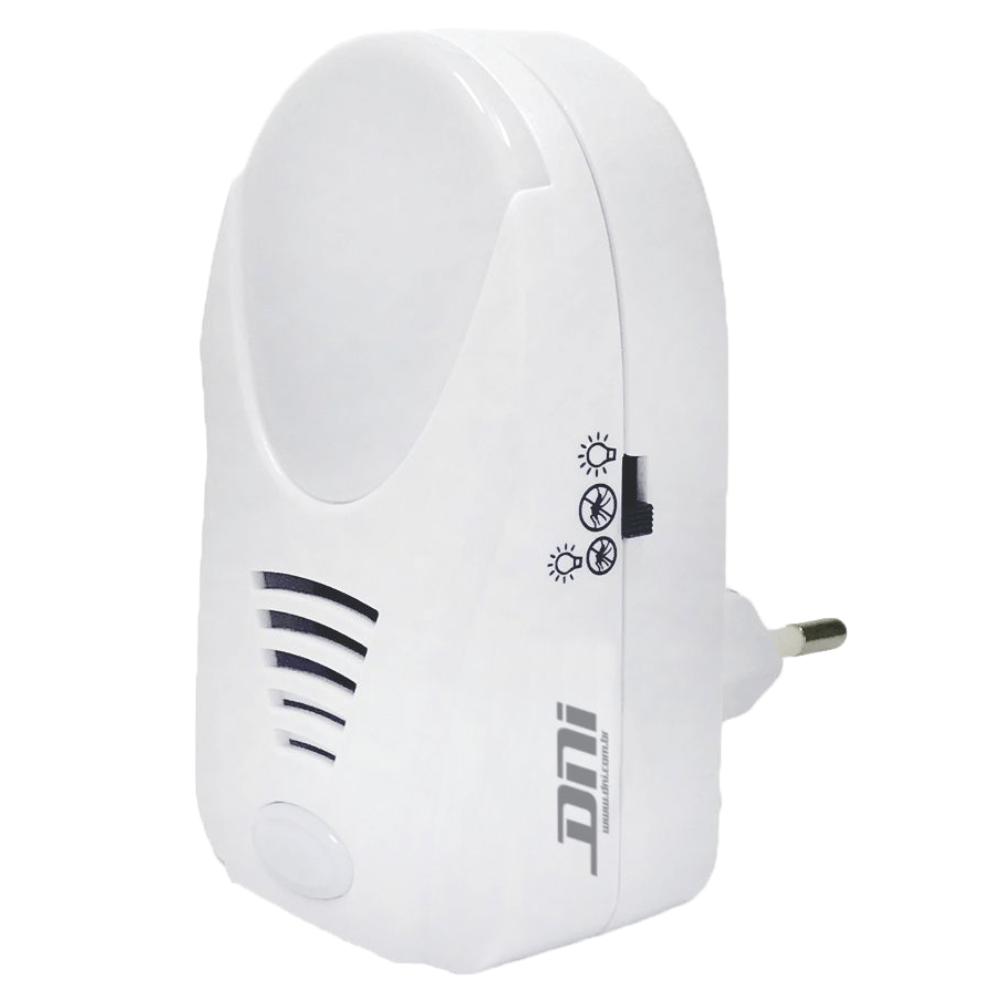 Encontraproduto.com.br - Repelente Eletrônico Pernilongos Ratos Morcegos Luz Noturna 6953 DNI