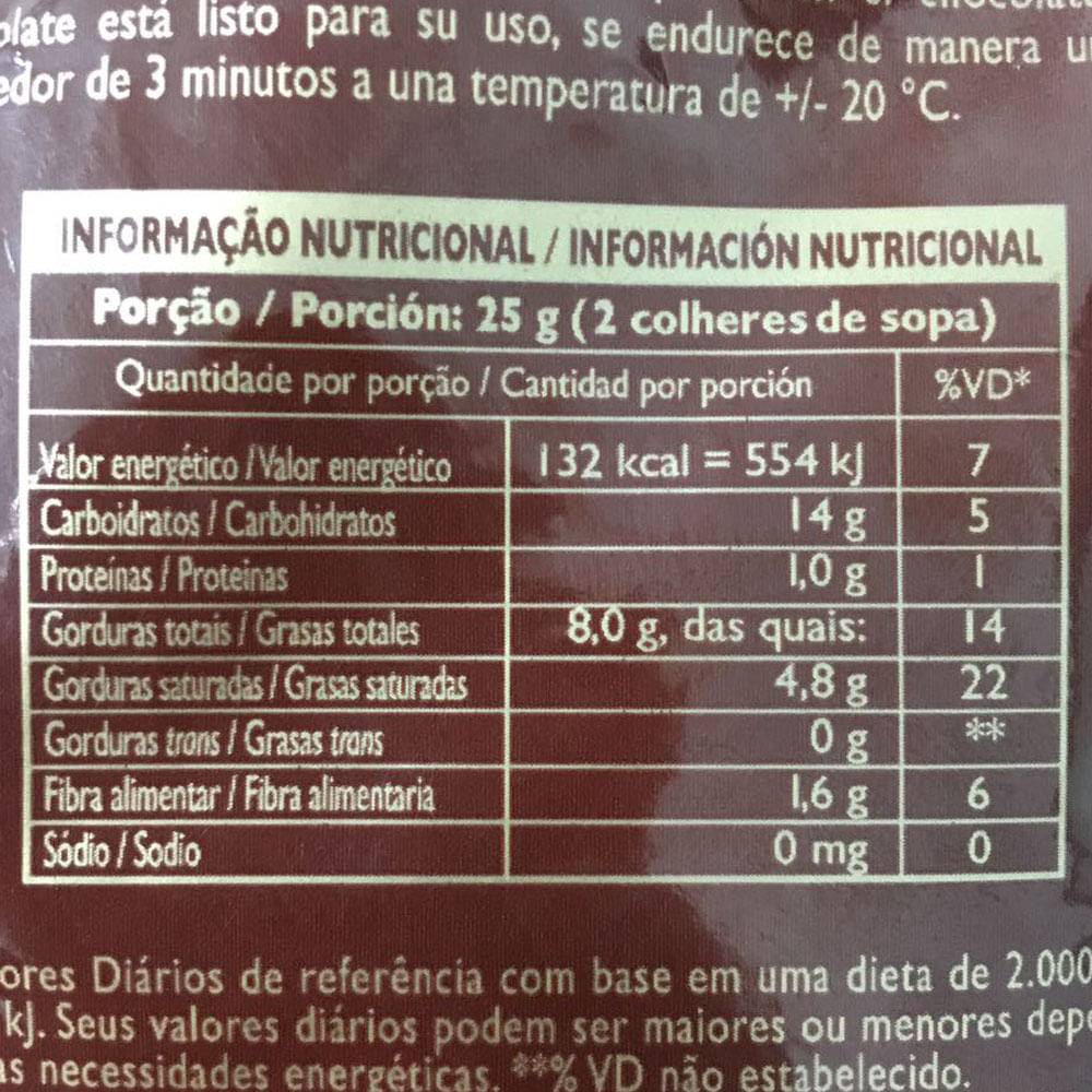 Encontraproduto.com.br - Chocolate Meio Amargo Nobre 2,05kg SICAO