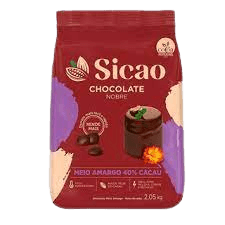 Encontraproduto.com.br - Chocolate Meio Amargo Nobre 2,05kg SICAO