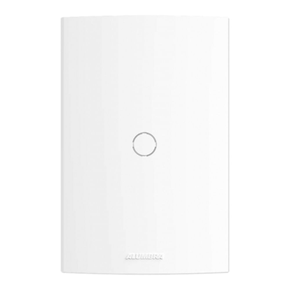 Encontraproduto.com.br - Placa Cega Saída De Fio Com Suporte Linha Inova Pro 4x2 Branco Alumbra