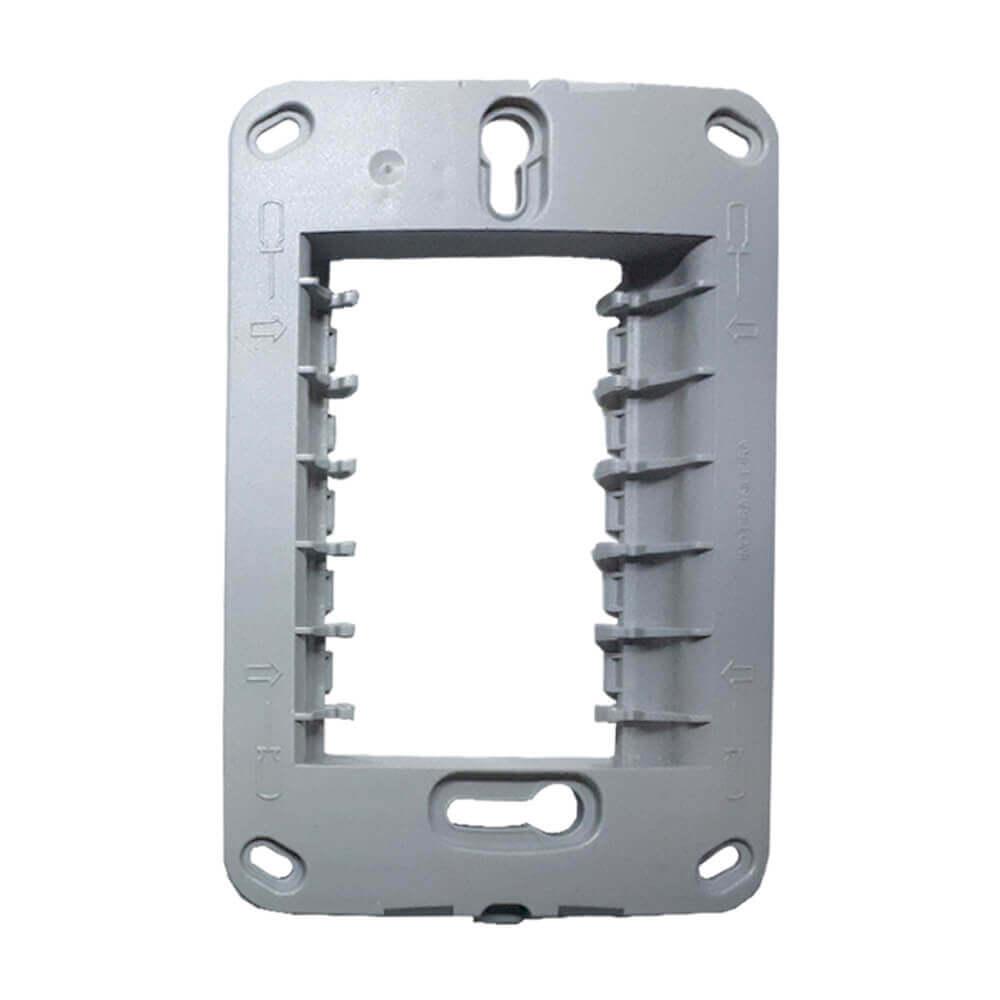 Encontraproduto.com.br - Placa Cega Com Suporte Linha Gracia 4x2 Branco Alumbra