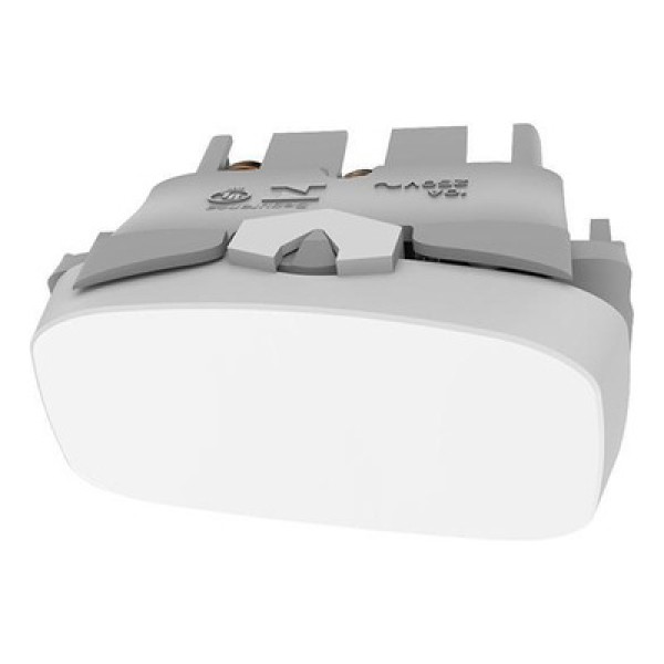 Módulo Interruptor Simples 10A/250V Branco Gracia