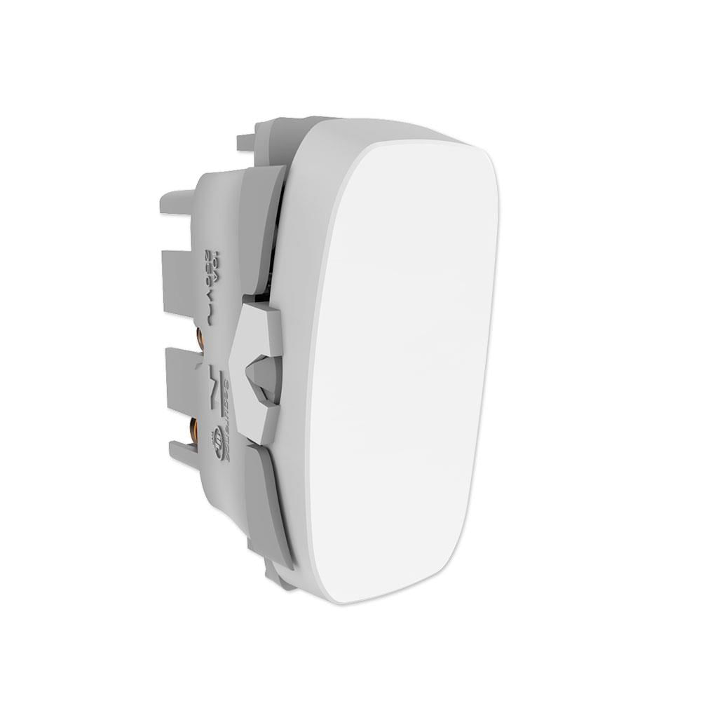 Encontraproduto.com.br - Módulo Interruptor Paralelo 10a-250v Gracia Branco Alumbra