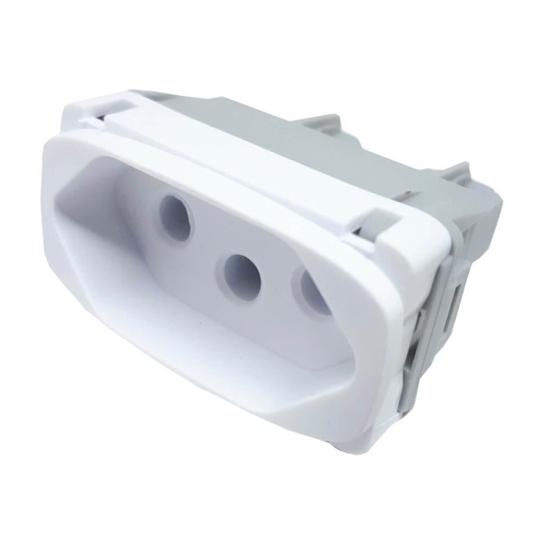 Encontraproduto.com.br - Módulo Tomada Alumbra Gracia 2PxT 20A