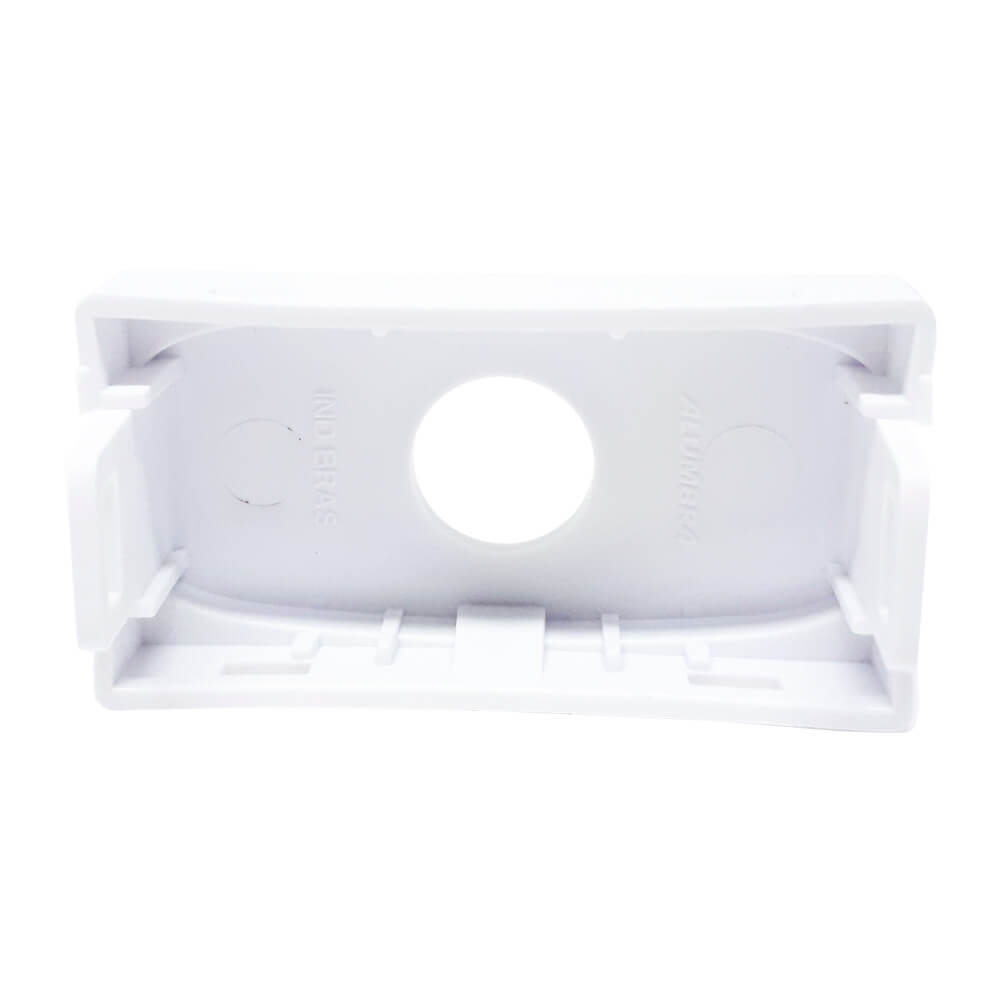 Encontraproduto.com.br - Módulo Saída De Fio Branco Gracia Alumbra