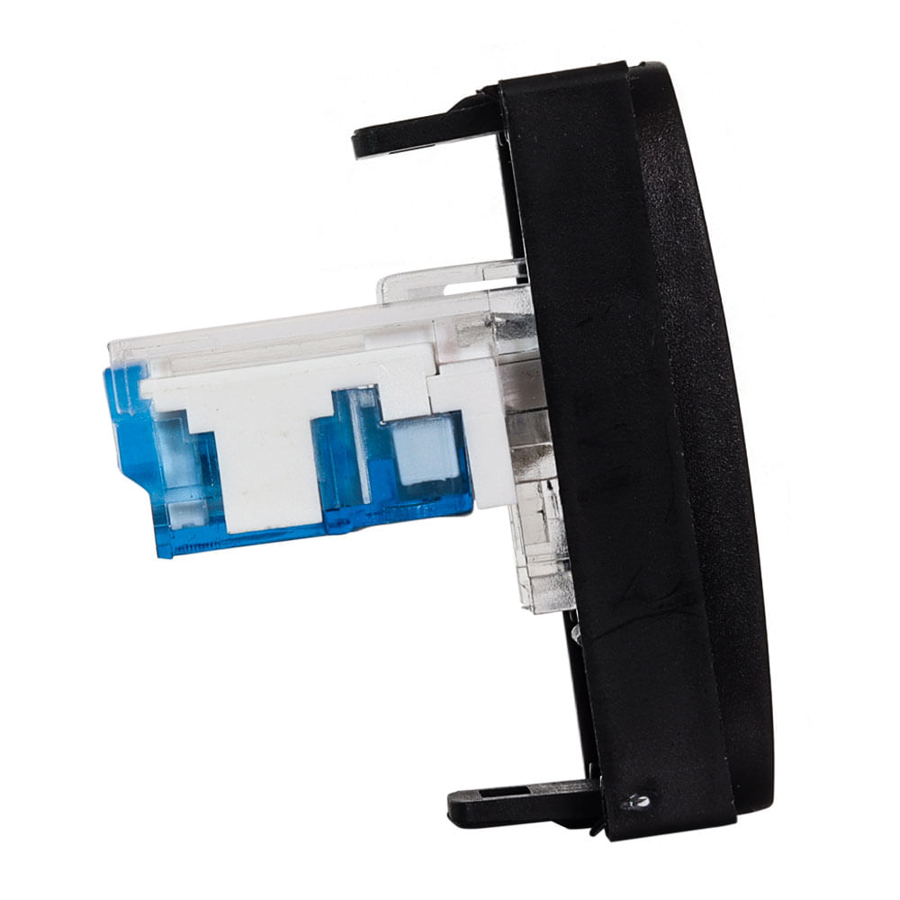 Encontraproduto.com.br - Módulo Tomada Informática Rj45 Cat5E Black Piano Gracia Maxx Alumbra
