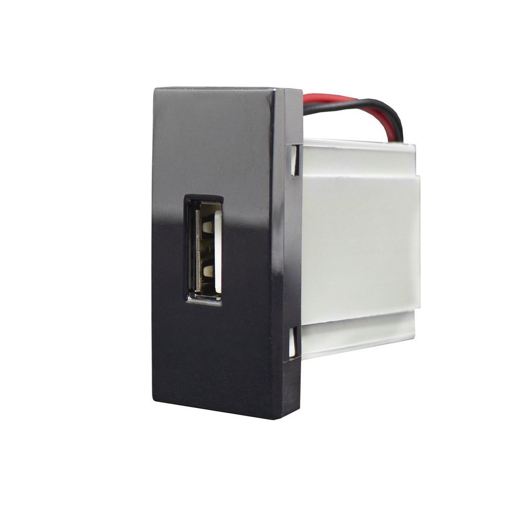 Módulo Usb 2a Linha Inova Pro Black Piano Alumbra