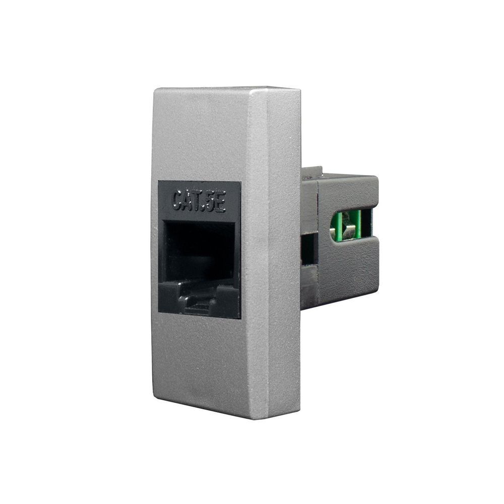 Encontraproduto.com.br - TOMADA RJ45 CAT 5E INOVA PRÓ CLASS TITANIUM