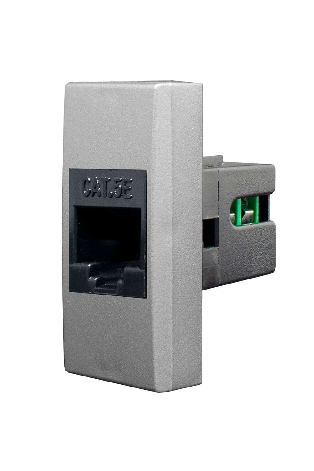 Encontraproduto.com.br - TOMADA RJ45 CAT 5E INOVA PRÓ CLASS TITANIUM