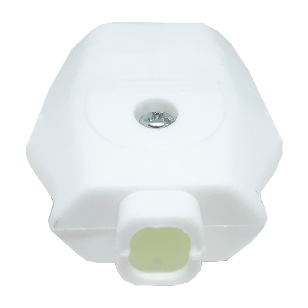 Encontraproduto.com.br - Plugue Femea Alumbra 3 Pinos 10 Amperes Branco 250V