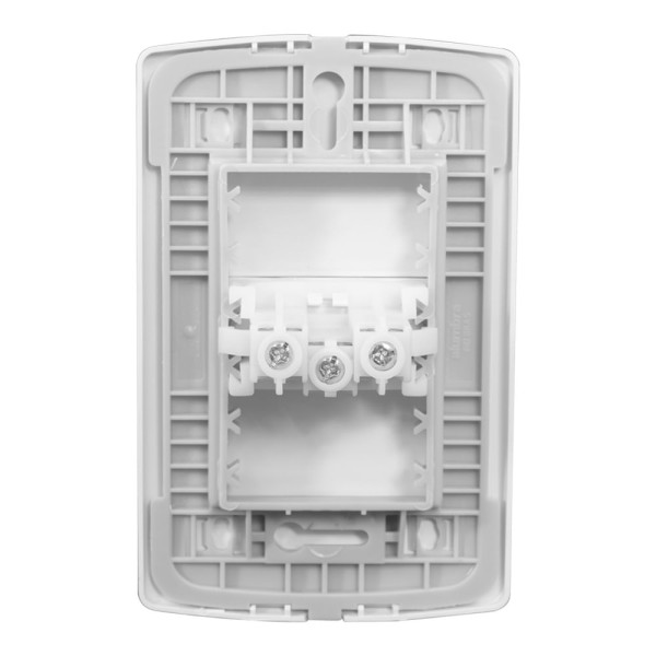 Encontraproduto.com.br - Conjunto Montado Tomada 2P+T 10A 250V Pb Horizontal Branco Siena Alumbra