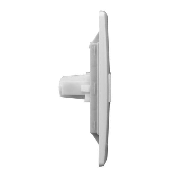 Encontraproduto.com.br - Conjunto Montado Tomada 2P+T 10A 250V Pb Horizontal Branco Siena Alumbra