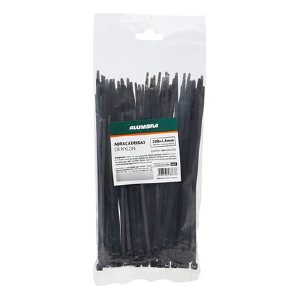 Encontraproduto.com.br - Abracadeira Nylon  200X2.5Mm Alumbra