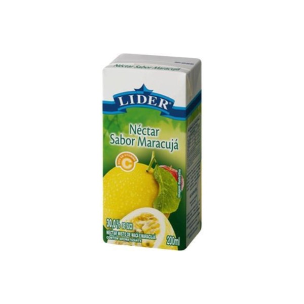 Encontraproduto.com.br - Suco Néctar de Maracujá Lider 200ml