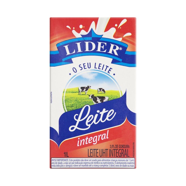 Encontraproduto.com.br - Leite Longa Lider Integral TP com 1L