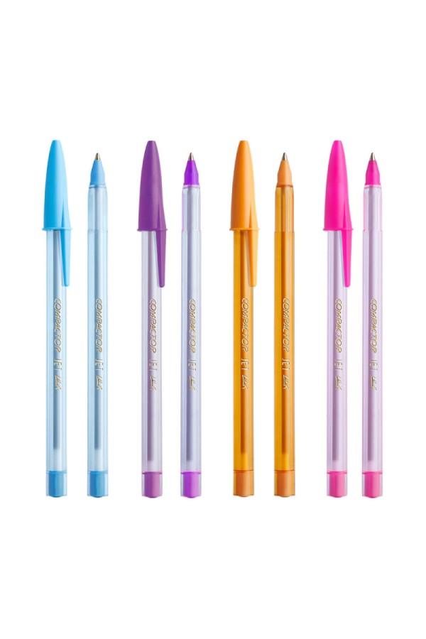 Encontraproduto.com.br - Caneta Esferográfica 4 Cores Jetlux