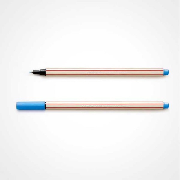 CANETA 0.4 MICROLINE AZUL CLARO COMPACTOR