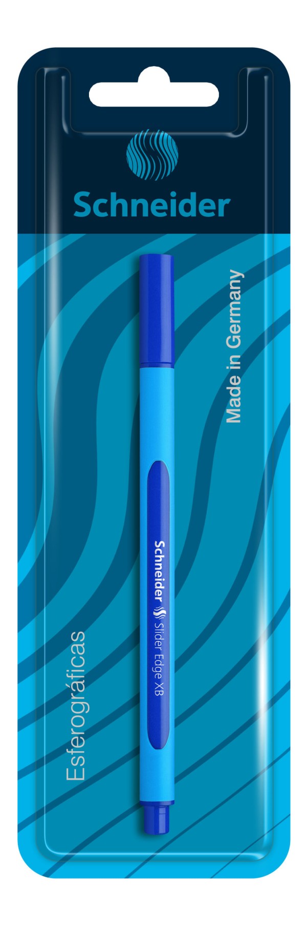 Caneta Esferográfica Schneider Slider Edge - Azul