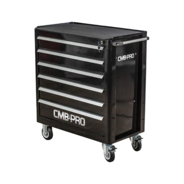 Encontraproduto.com.br - Carro para ferramentas com 6 gavetas premium trava antitombamento CMB1001PRO CMB
