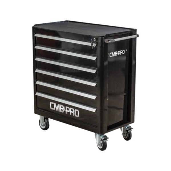 Encontraproduto.com.br - Carro para ferramentas com 6 gavetas premium trava antitombamento CMB1001PRO CMB