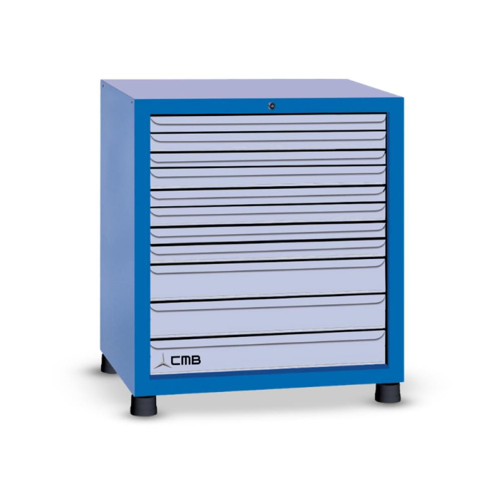 Encontraproduto.com.br - Gaveteiro modular grande com 11 Gavetas GAV807 CMB