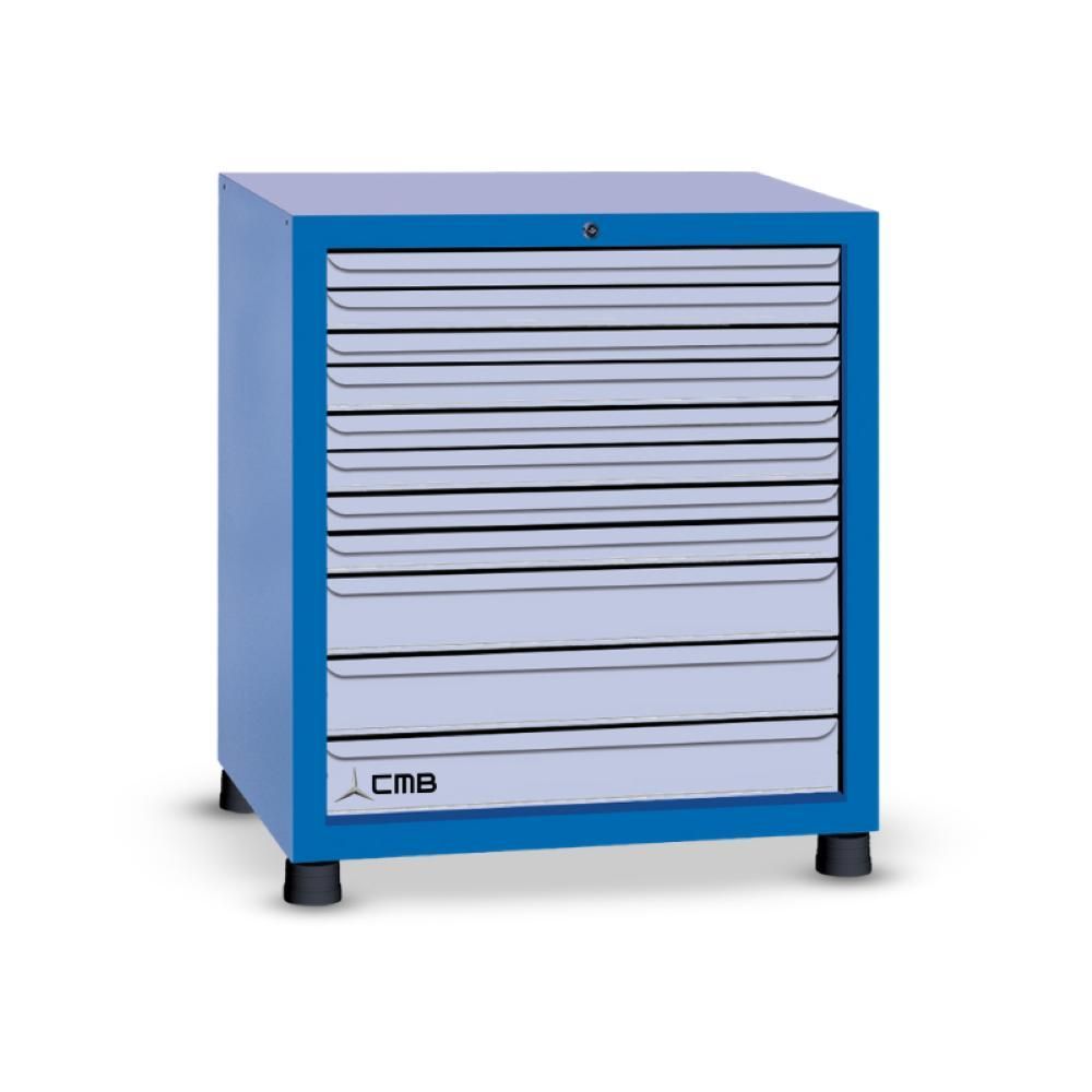 Encontraproduto.com.br - Gaveteiro modular grande com 11 Gavetas GAV807 CMB