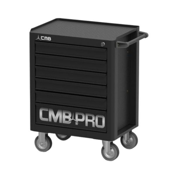Encontraproduto.com.br - Carro para ferramentas com 6 gavetas premium mini trava antitombamento CMB101PROMINI CMB