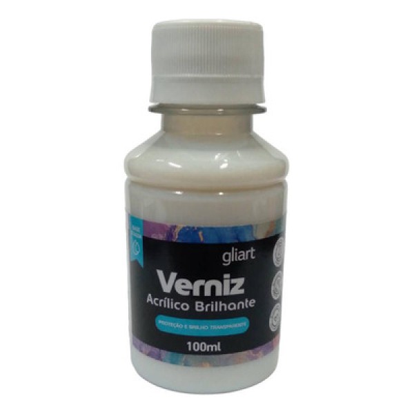 Encontraproduto.com.br - Verniz Acrilico Brilhante Gliart 100ml