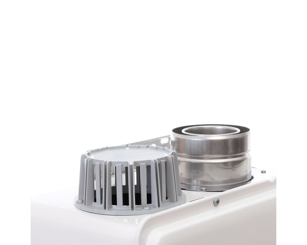 Encontraproduto.com.br - Aquecedor de água a gás eletrônico GN 43L/min 220V E42FEA branco Rinnai