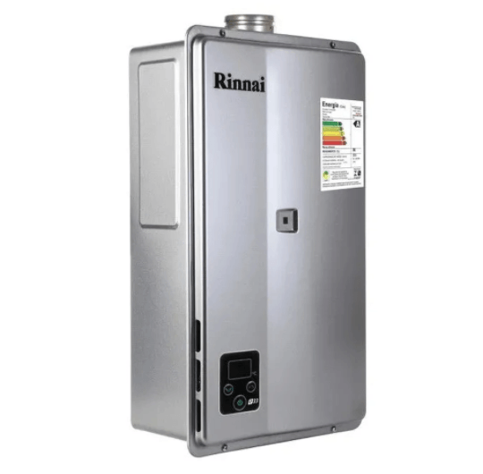 Encontraproduto.com.br - Aquecedor De Água A Gás Gn Dig Bivolt 32,5 Litros Reue330fehg Rinnai