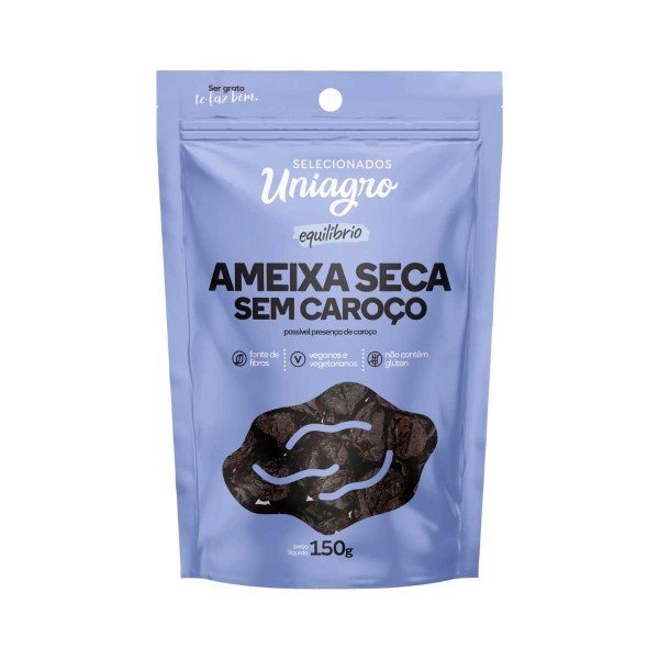 Ameixa Seca sem Caroço UNIAGRO 150G