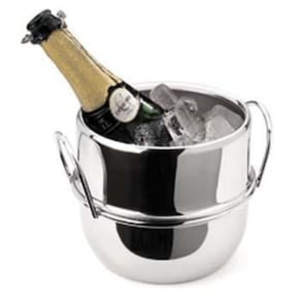 Encontraproduto.com.br - Balde para Champanhe Aço Inox 4 Litros