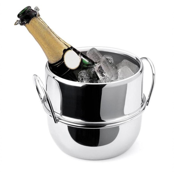 Encontraproduto.com.br - Balde para Champanhe Aço Inox 4 Litros