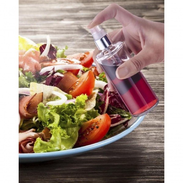 Encontraproduto.com.br - Vinagreiro De Vidro Spray 100ml Azeiteiro Temperar Salada Galheta Galheteiro Multiuso Mesa Servir