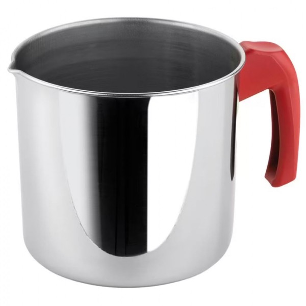 Encontraproduto.com.br - Leiteira Fervedor Cb Vermelho Inox 2l Forma 807935v