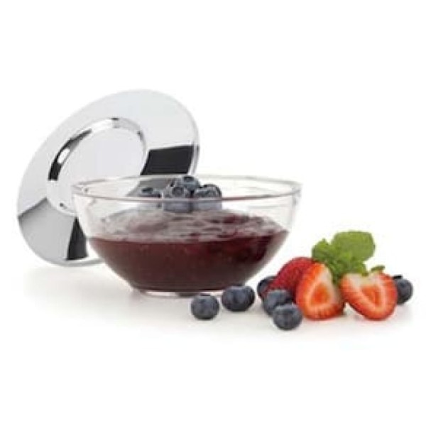 Encontraproduto.com.br - Pote Forma Vision 171 Em Poliestireno Com Tampa Inox Transparente