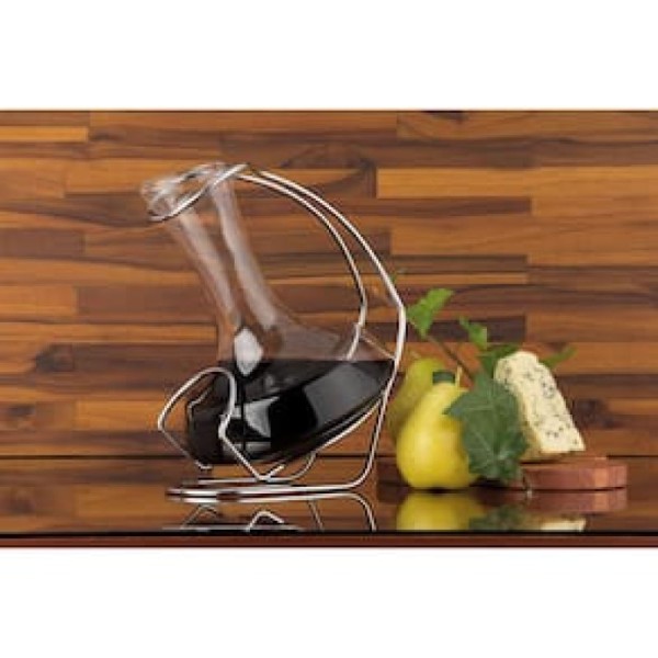 Encontraproduto.com.br - Decanter para Vinho com Suporte Forma 802125 em Vidro