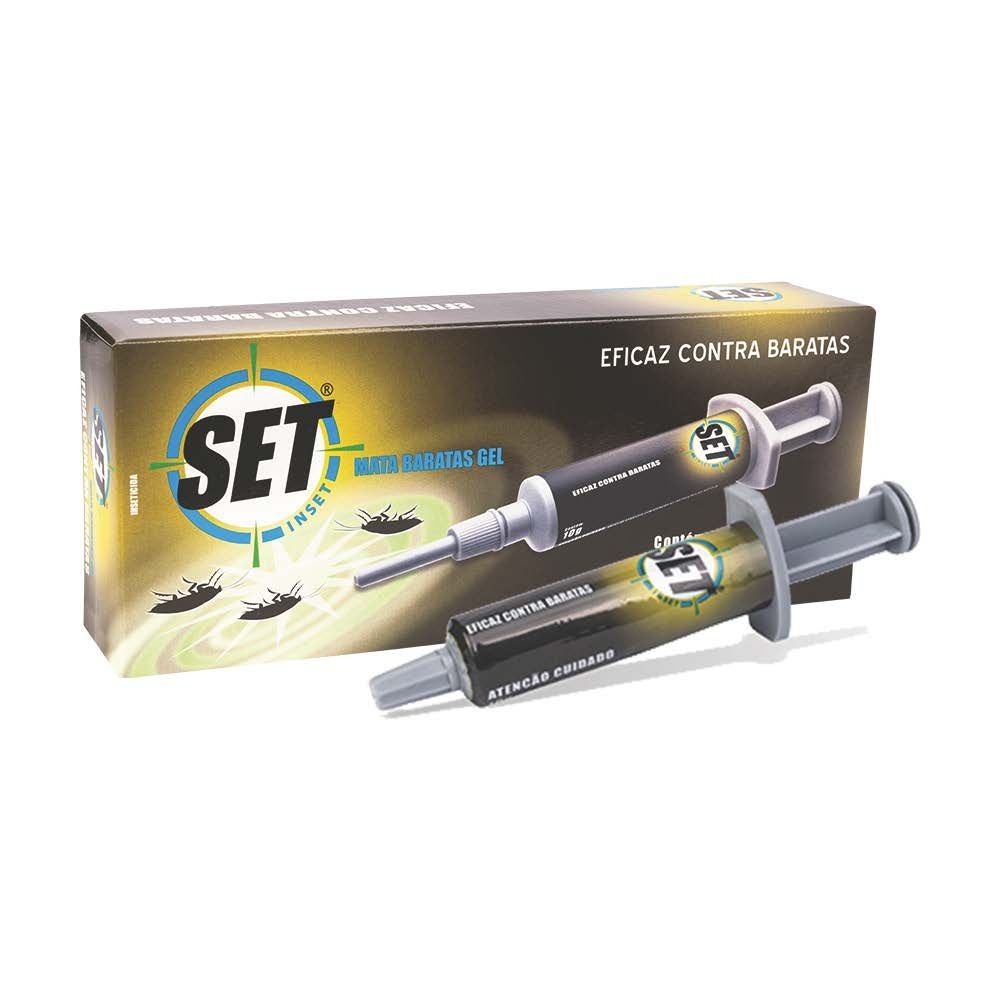 Inseticida Set Inset Isca Gel Mat Barata