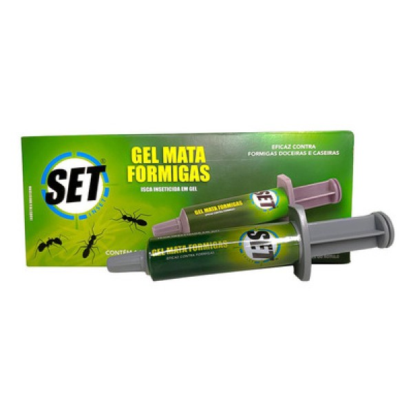 Encontraproduto.com.br - Inseticida Set Inset Formiga em Gel 10g