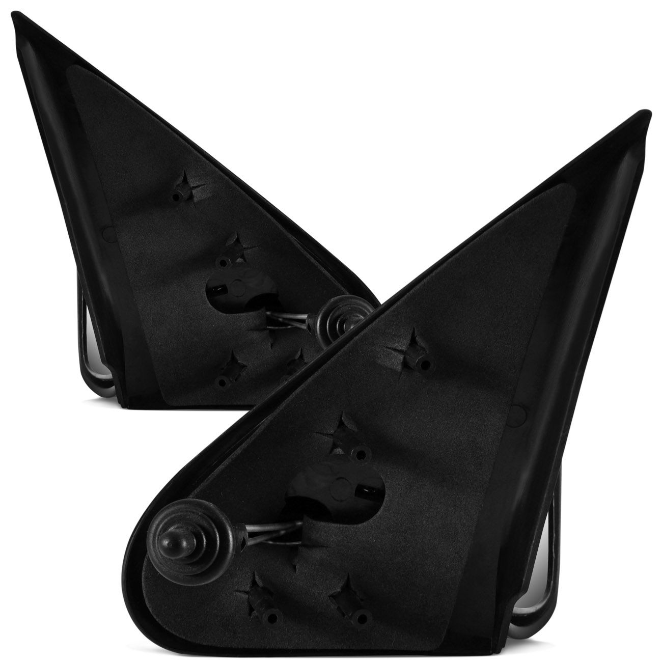 Encontraproduto.com.br - Retrovisor Fiesta 1996 1997 1998 1999 2000 2001 2002 2003 Preto com Controle