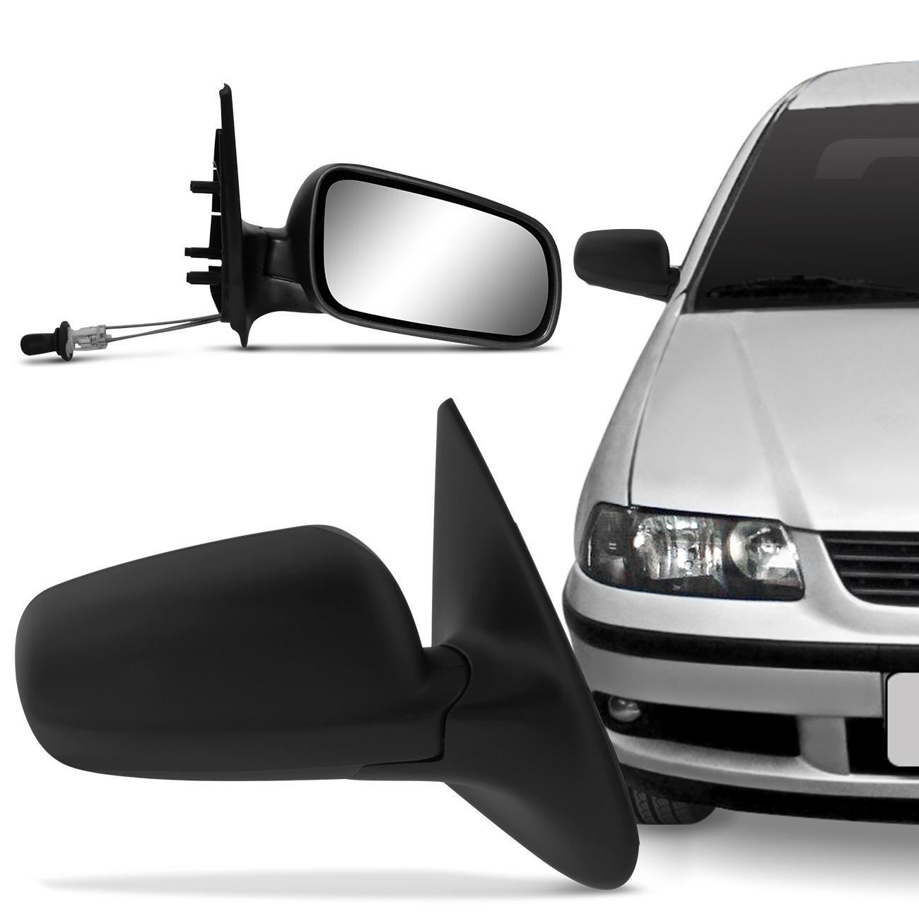 Encontraproduto.com.br - Retrovisor Gol Parati Saveiro G3 00 a 05 Gol Parati G4 06 a 13 Saveiro 06 a 10 com Controle 4 Portas