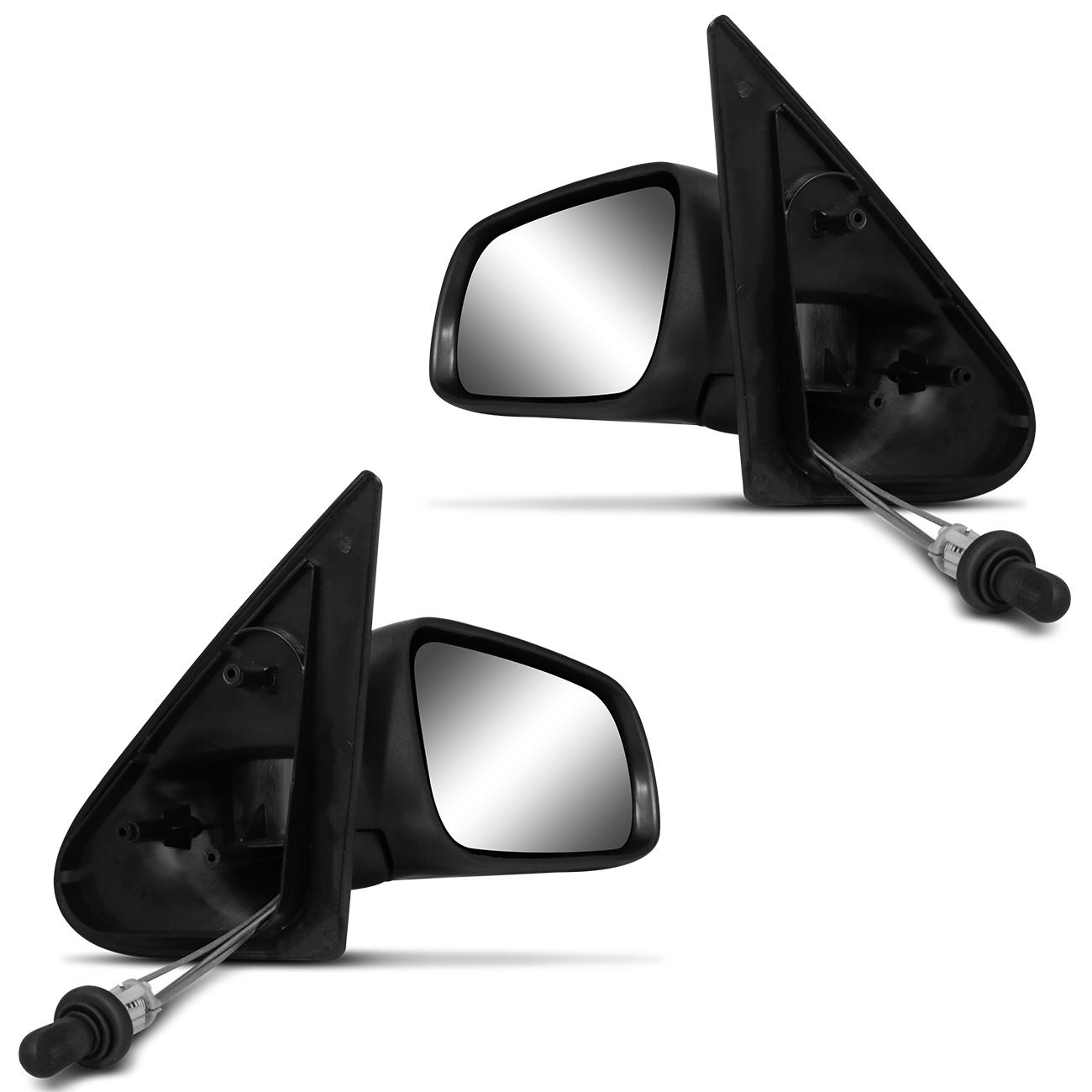 Encontraproduto.com.br - Retrovisor Gol Parati Saveiro G3 00 a 05 Gol Parati G4 06 a 13 Saveiro 06 a 10 com Controle 4 Portas