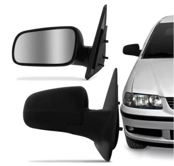 Encontraproduto.com.br - Retrovisor Gol Saveiro Parati G3 2000 2001 2002 2003 2004 2005 G4 2006 2007 2008 4 Portas