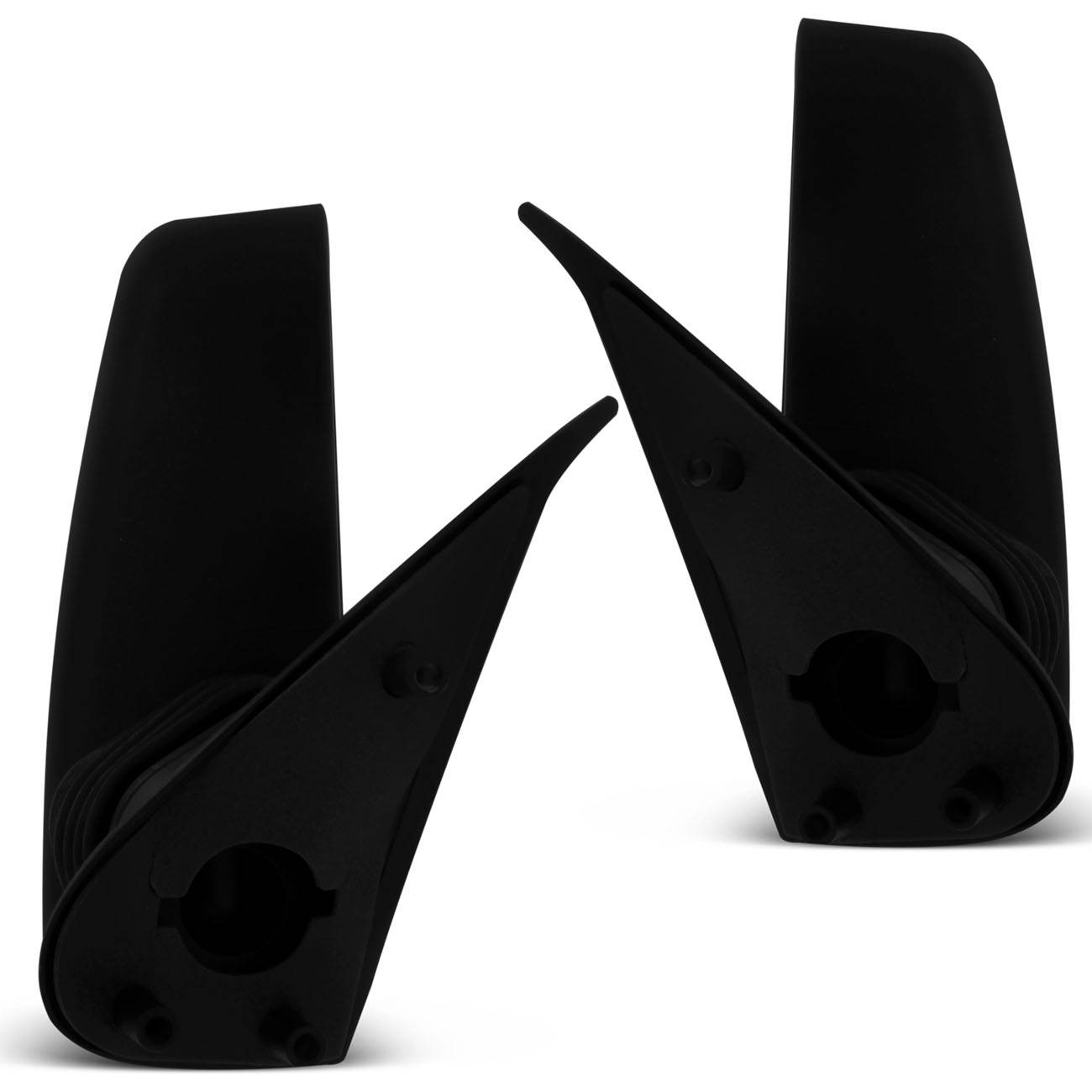 Encontraproduto.com.br - Retrovisor Fiorino 97 98 99 00 01 02 03 04 05 06 07 08 09 10 sem Controle Preto