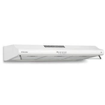 Encontraproduto.com.br - Depurador de Ar Parede Electrolux 80cm Branco com Filtro Lavável e Máscara Captadora de Ar (DE80B)