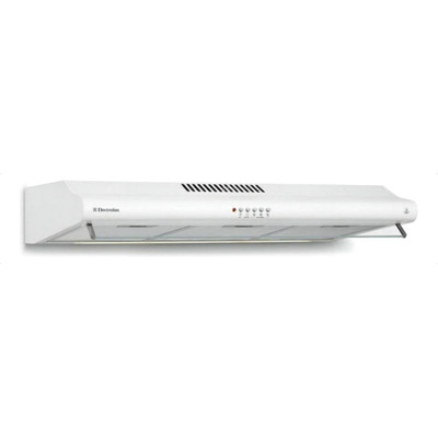 Encontraproduto.com.br - Depurador de Ar Parede Electrolux 80cm Branco com Filtro Lavável e Máscara Captadora de Ar (DE80B)