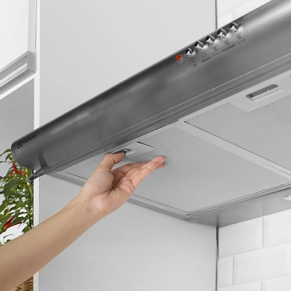 Encontraproduto.com.br - Depurador  de Parede 80cm Inox Electrolux (DE80X)
