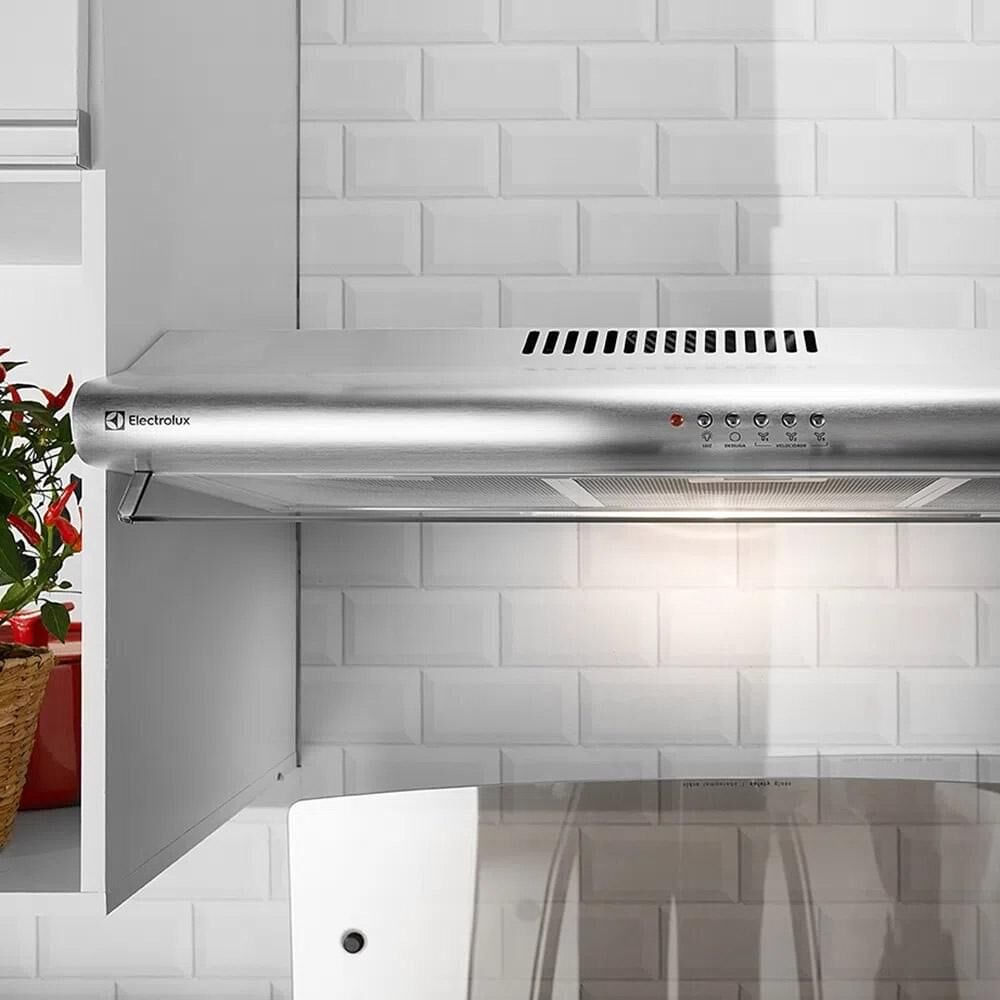 Encontraproduto.com.br - Depurador  de Parede 80cm Inox Electrolux (DE80X)