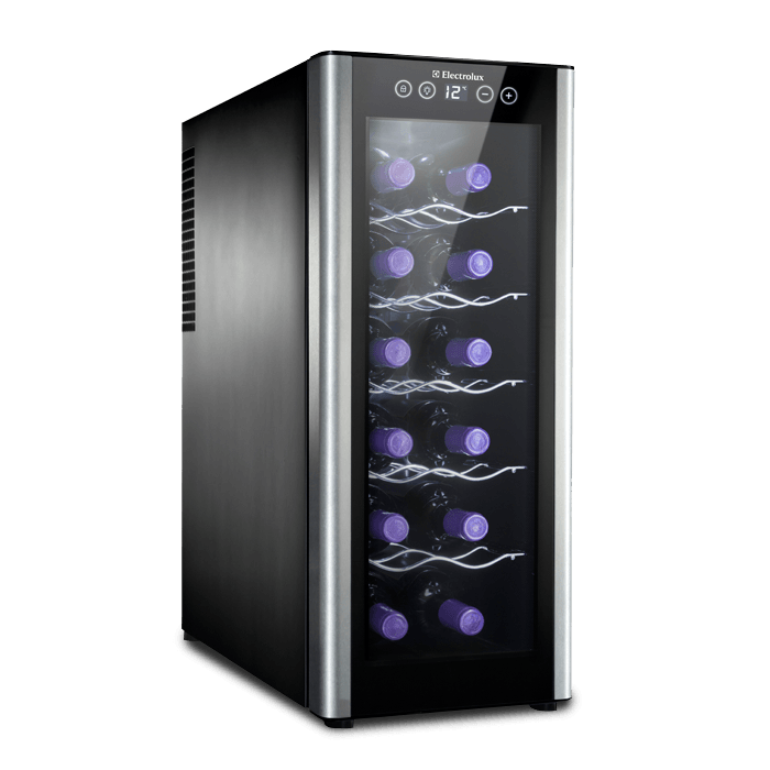 Encontraproduto.com.br - Adega Climatizada Electrolux Para 12 Garrafas Preta ACS12 110V